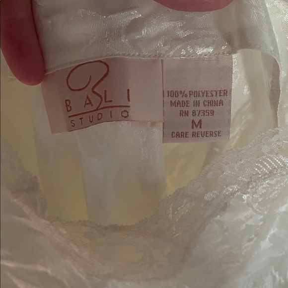 Ivory Lace Slip Dress - Picture 4 of 6